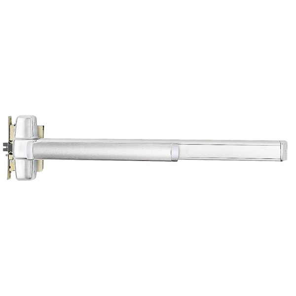 Von Duprin Grade 1 Fire Rated Mortise Exit Device, Wide Stile Pushpad, 48-in, Night Latch, Escutcheon Pull, Les 9875NL-F 4 32D - main